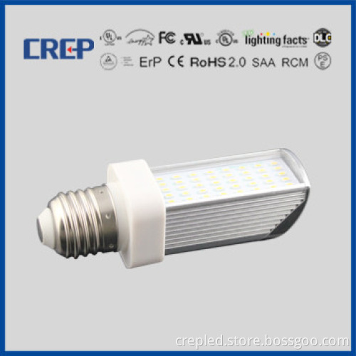 adjustable saa erp ul g24 led plc light 10w ra80